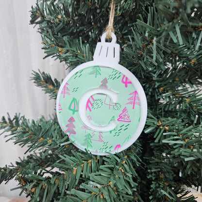 Monogram Ornaments | PERSONALISED