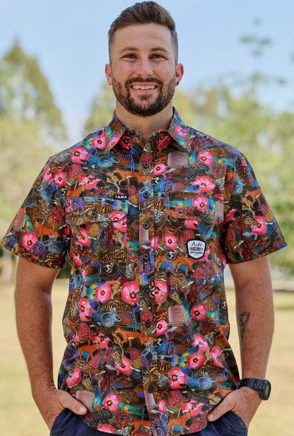 TradeMutt Men's Short Sleeve Workshirt | Goanna Getcha