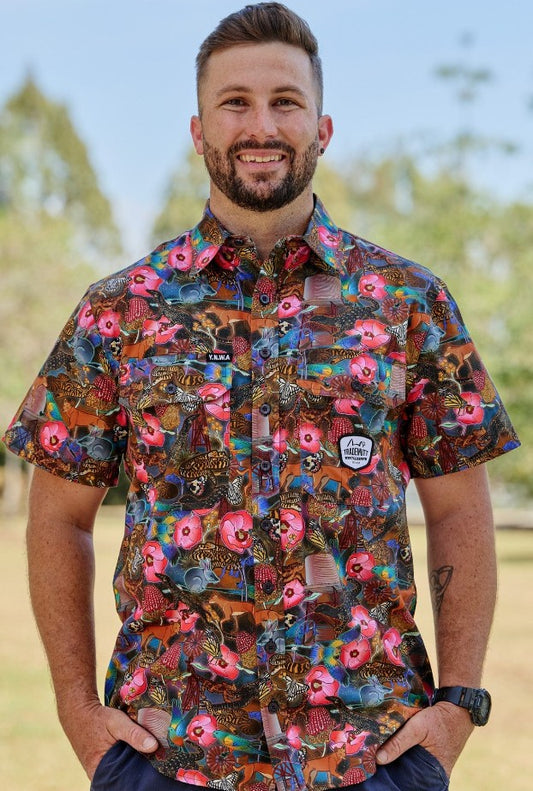 TradeMutt Men's Short Sleeve Workshirt | Goanna Getcha