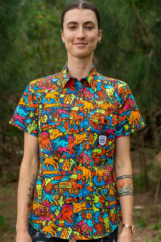 TradeMutt Women's Short Sleeve Workshirt | Shindig Shenanigans
