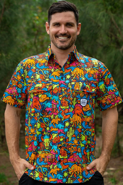 TradeMutt Men's Short Sleeve Workshirt | Shindig Shenanigans