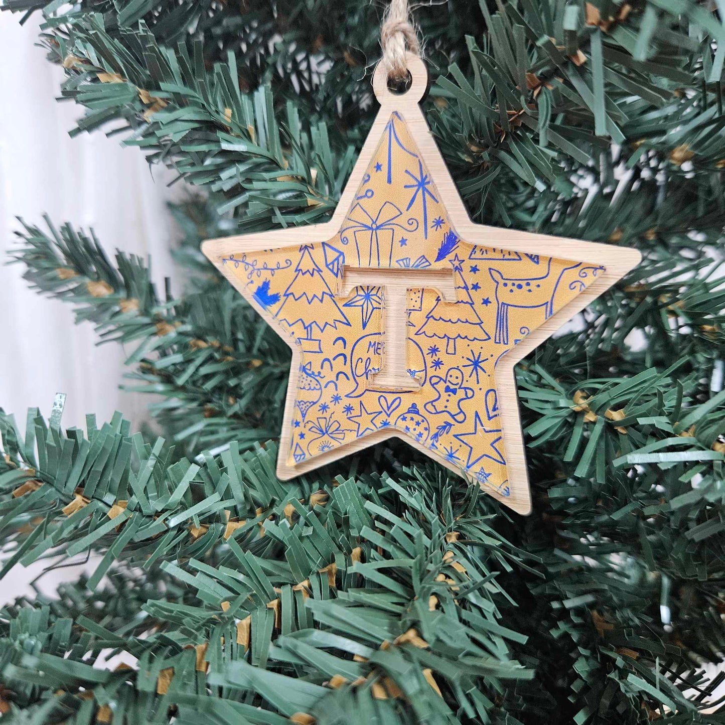 Monogram Ornaments | PERSONALISED