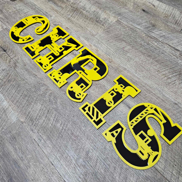 Construction | Themed Letters – Red Hill Creative