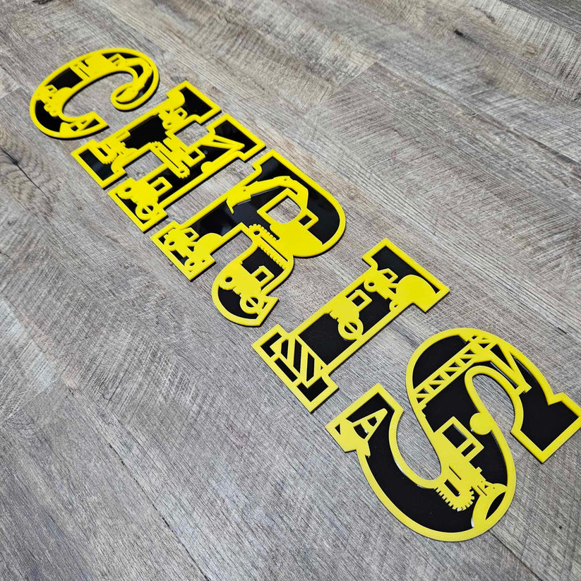 Construction | Themed Letters – Red Hill Creative