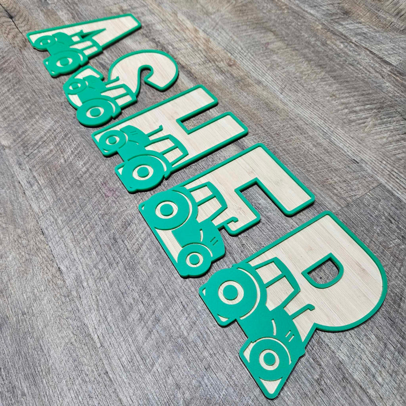 Tractor | Themed Letters – Red Hill Creative