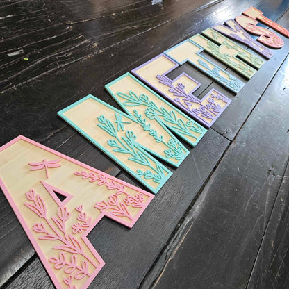 Wildflowers | Themed Letters