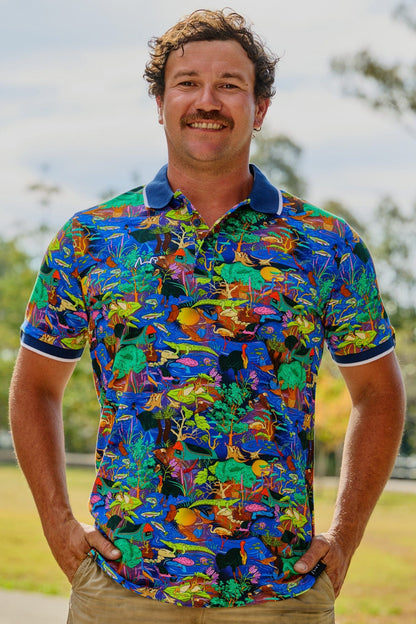 TradeMutt Unisex Polo Shirt | Water You Looking At