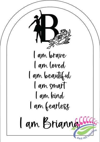 Affirmation Plaque | Personalised