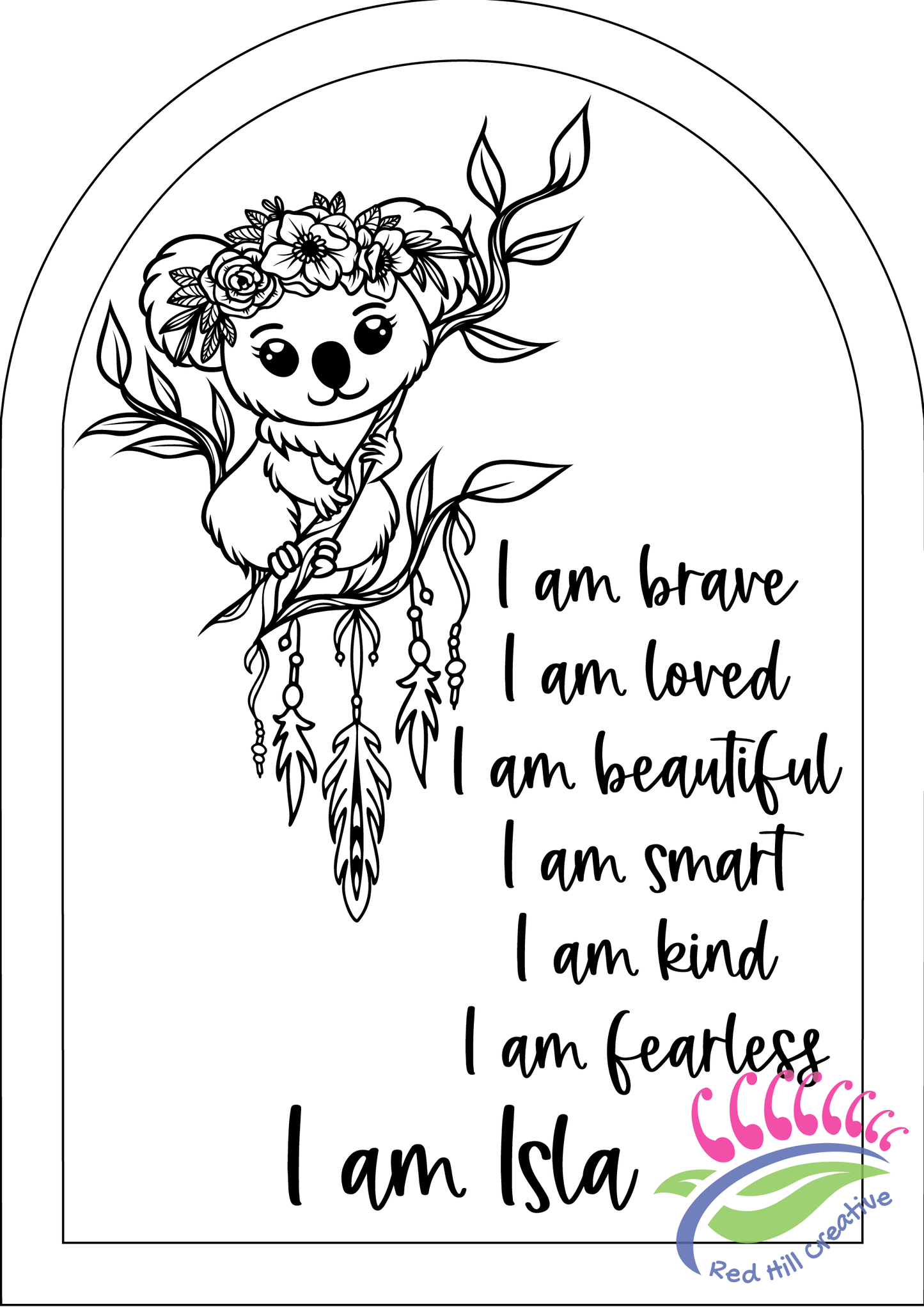 Affirmation Plaque | Personalised