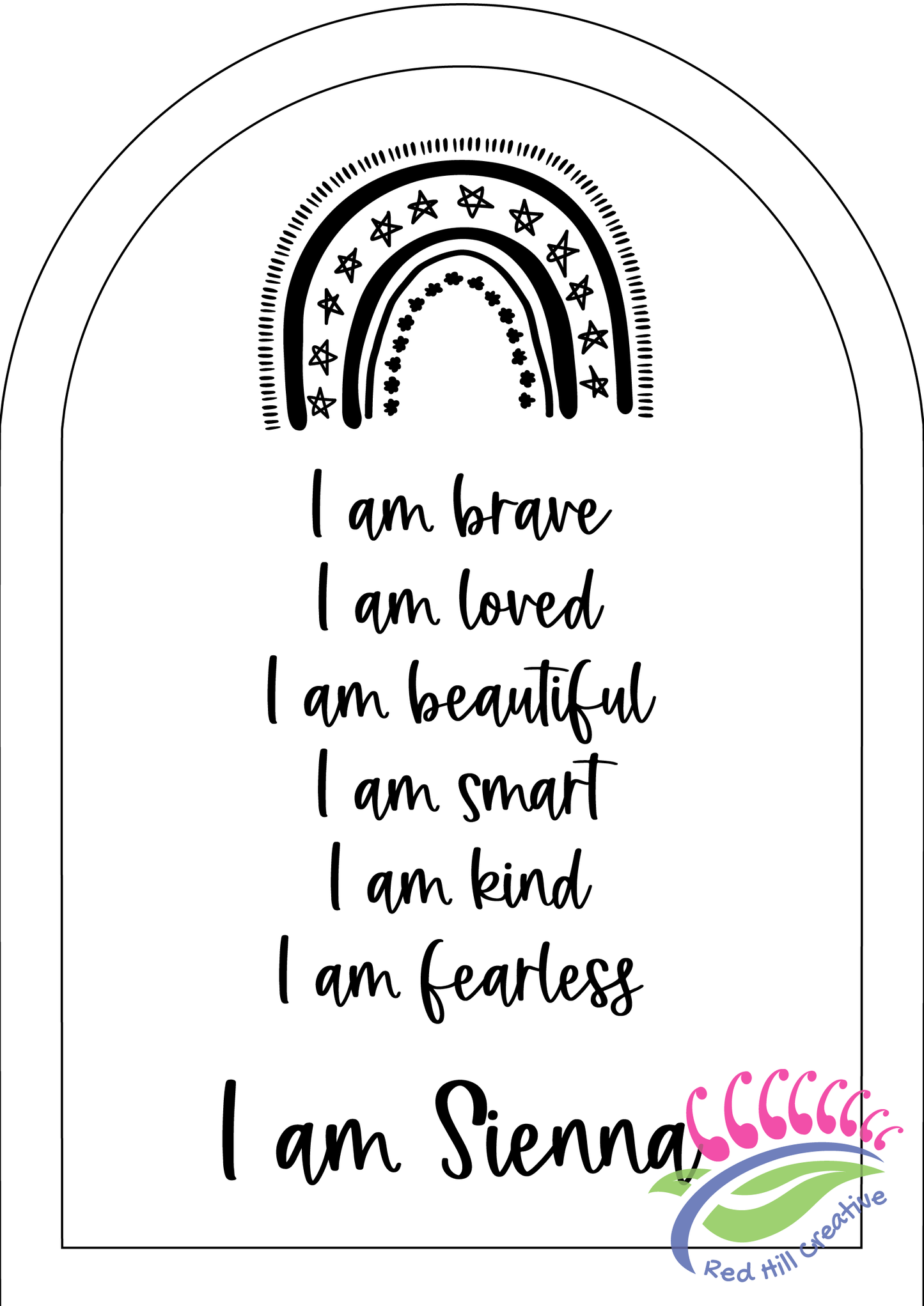 Affirmation Plaque | Personalised