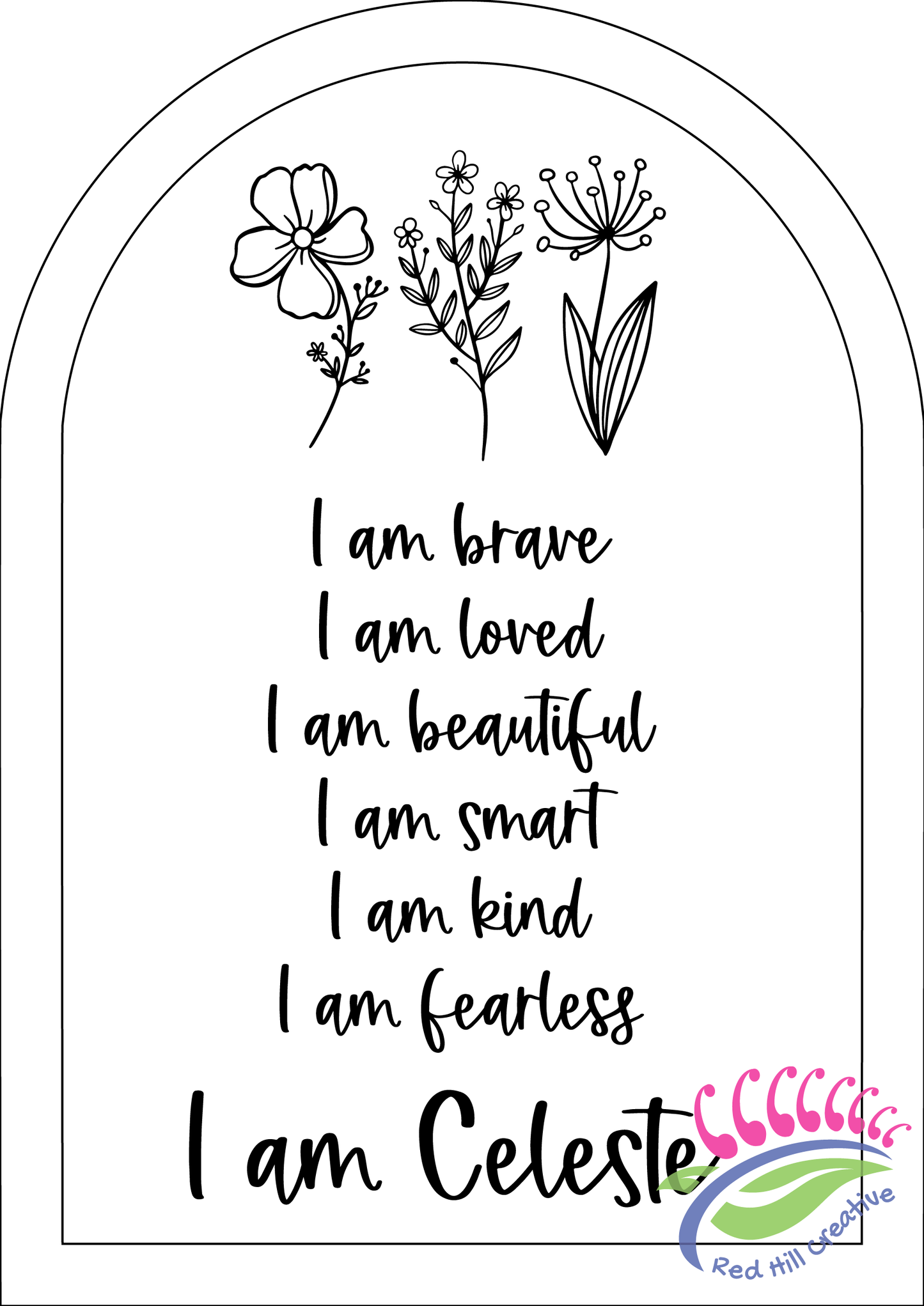 Affirmation Plaque | Personalised