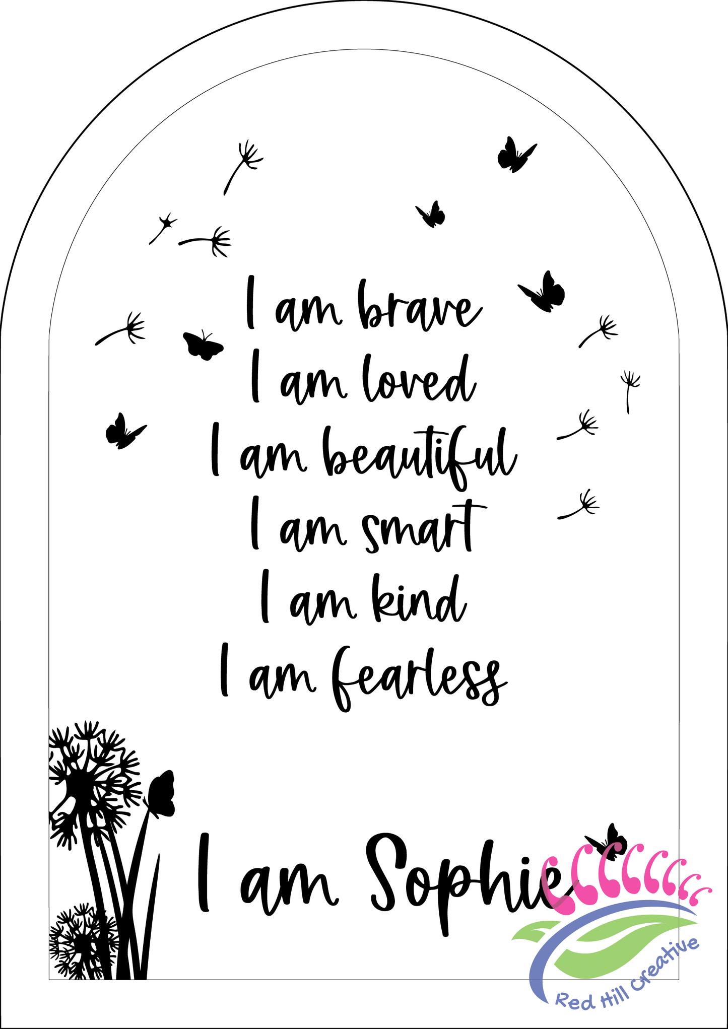 Affirmation Plaque | Personalised