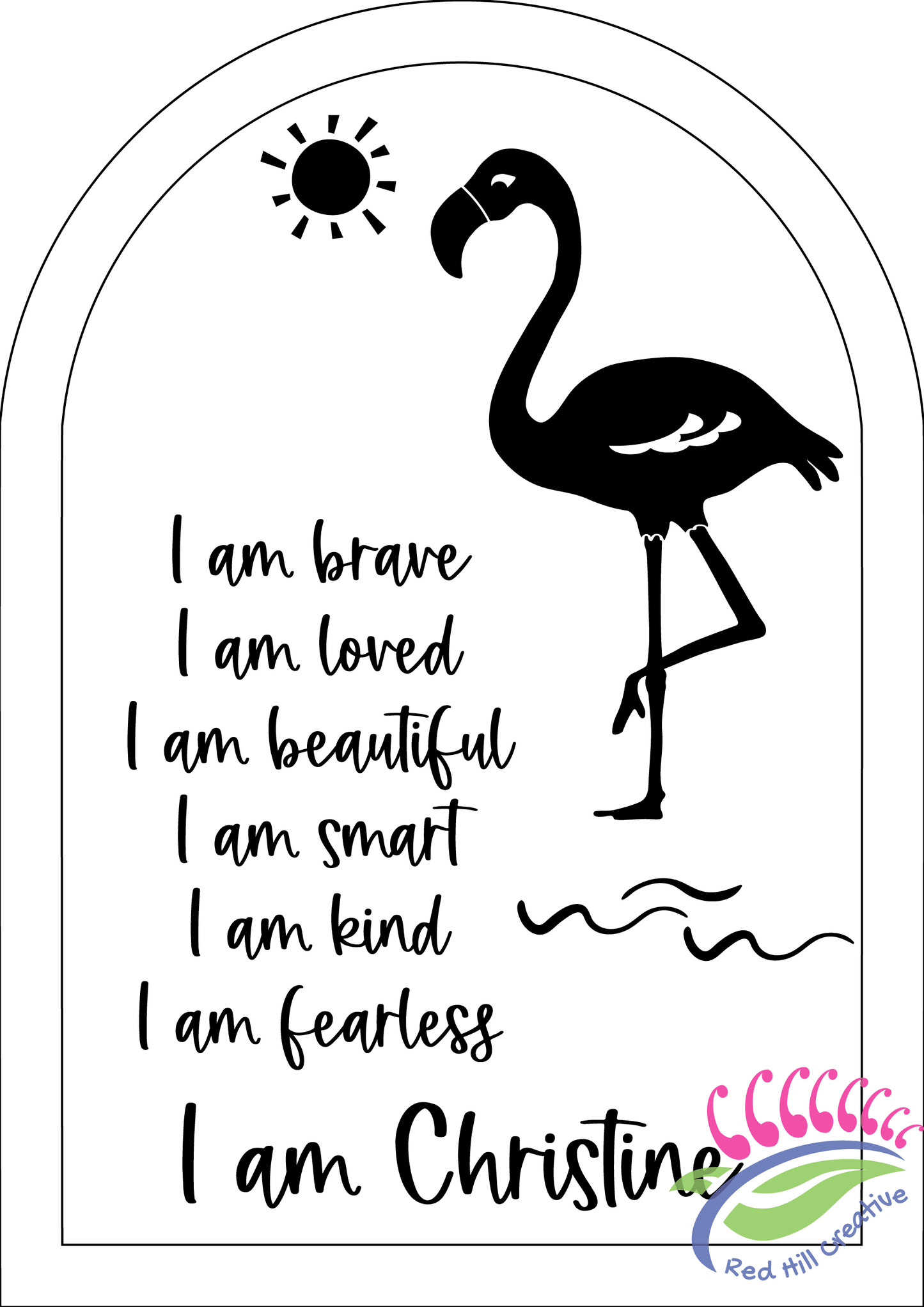 Affirmation Plaque | Personalised