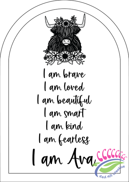 Affirmation Plaque | Personalised