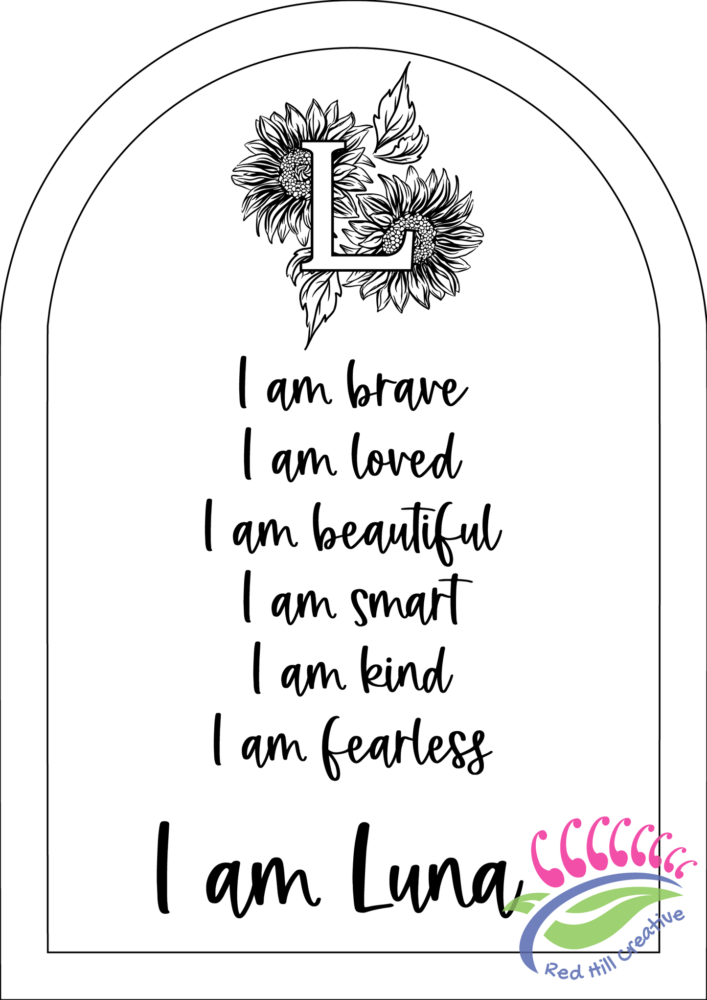 Affirmation Plaque | Personalised