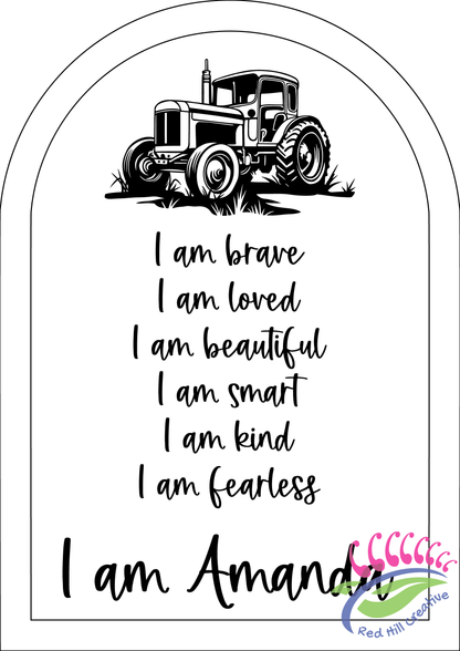 Affirmation Plaque | Personalised