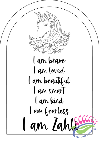 Affirmation Plaque | Personalised