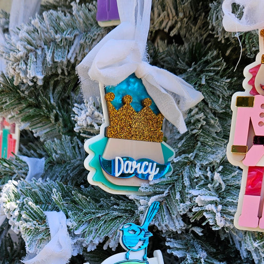 👑 Kitschmas Nutcracker Head Ornament – King Edition (Personalised)