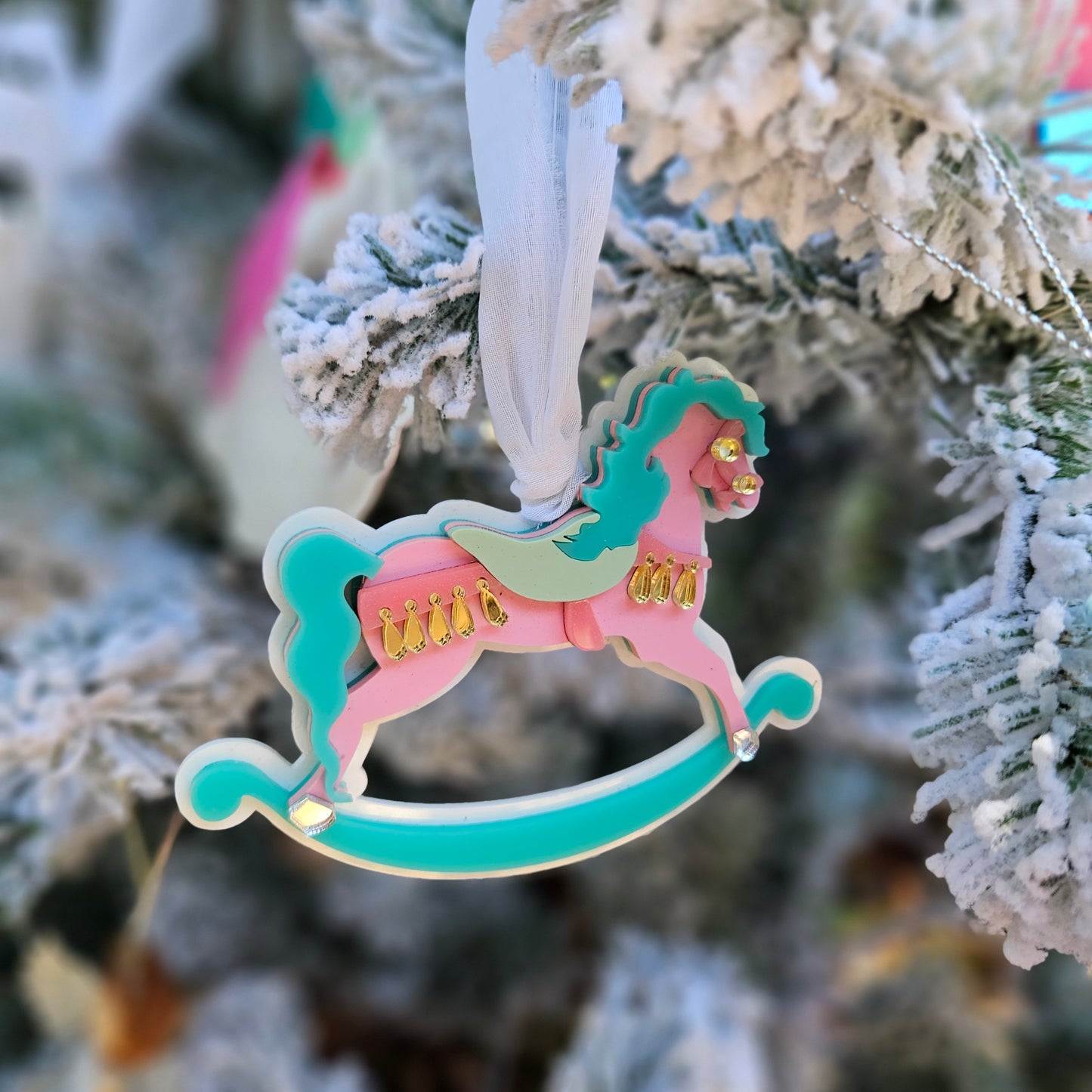 🎠 Kitschmas Rocking Horse Ornament