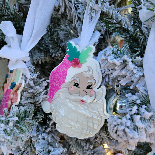 🎅 Kitschmas Santa Ornament