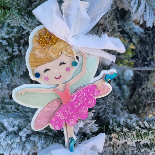 🩰 Kitschmas Sugar Plum Fairy Ornament