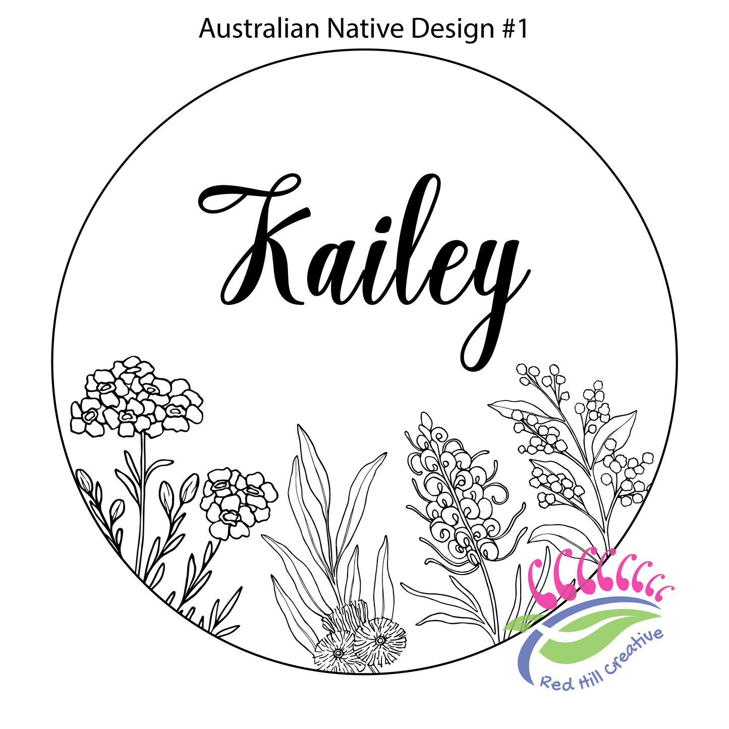 Australian Natives Name Plaque | Personalised