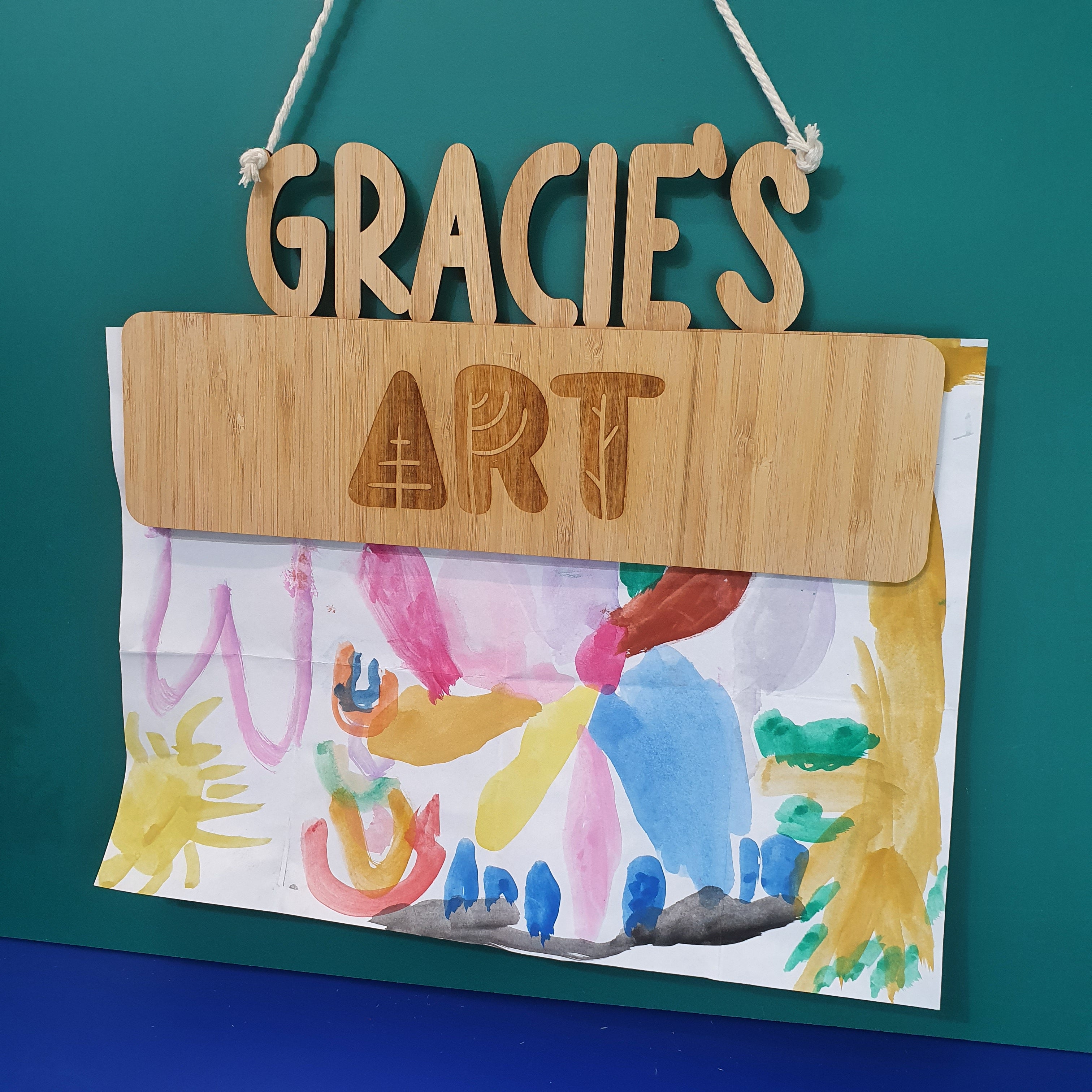 Plak Design Personalised Artwork Display Plaque – Red Hill Creative